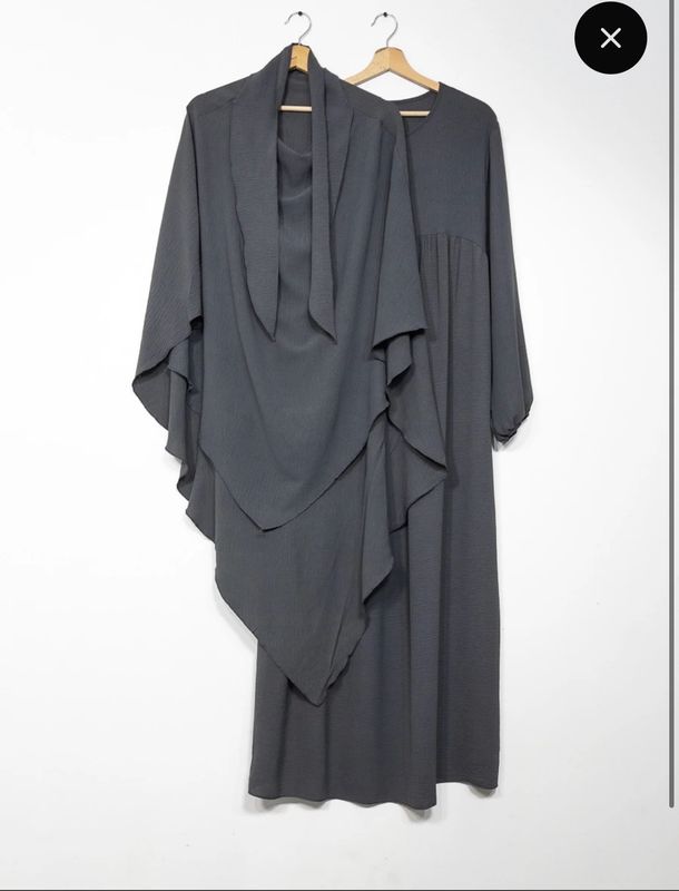  Abaya Khimar  Set