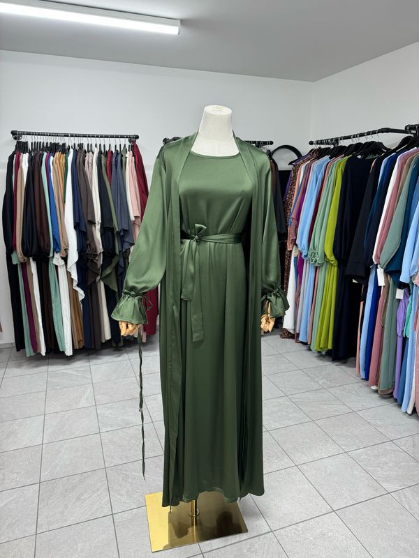 MIYAH ABAYA olivegrün