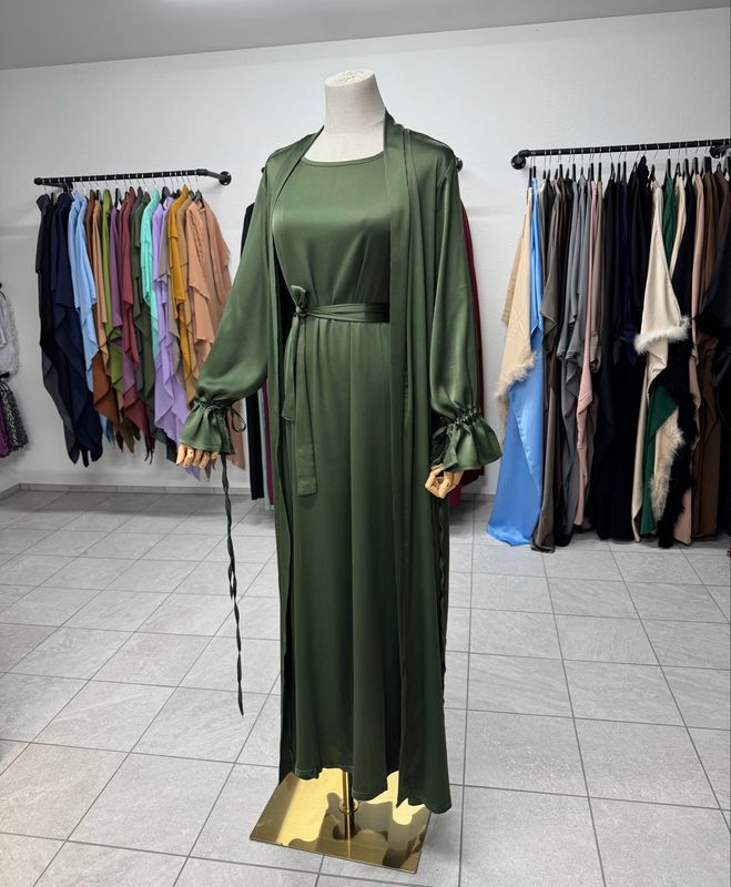 MIYAH ABAYA olivegrün