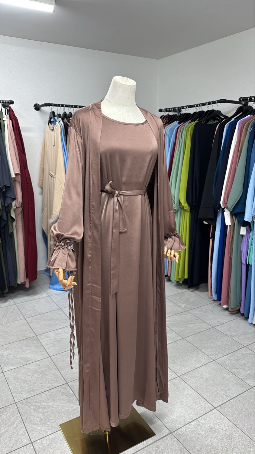  MIYAH ABAYA cappucino braun