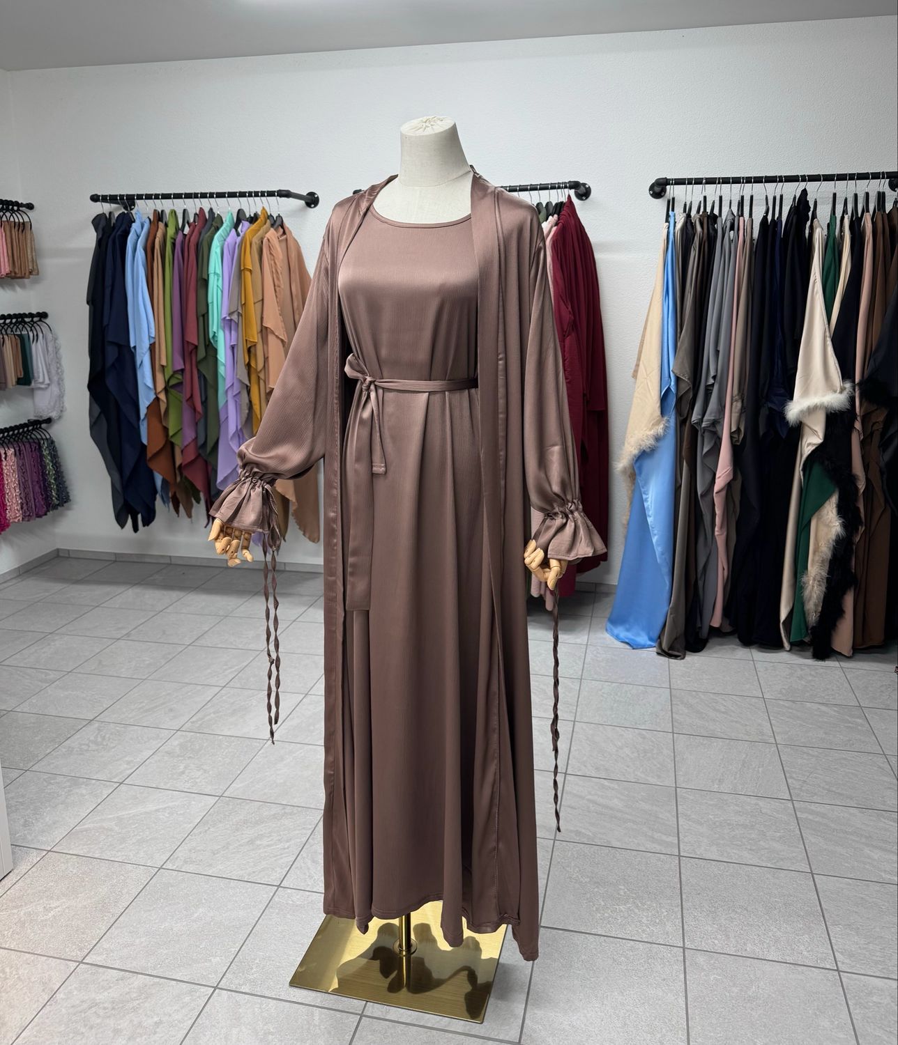  MIYAH ABAYA cappucino braun