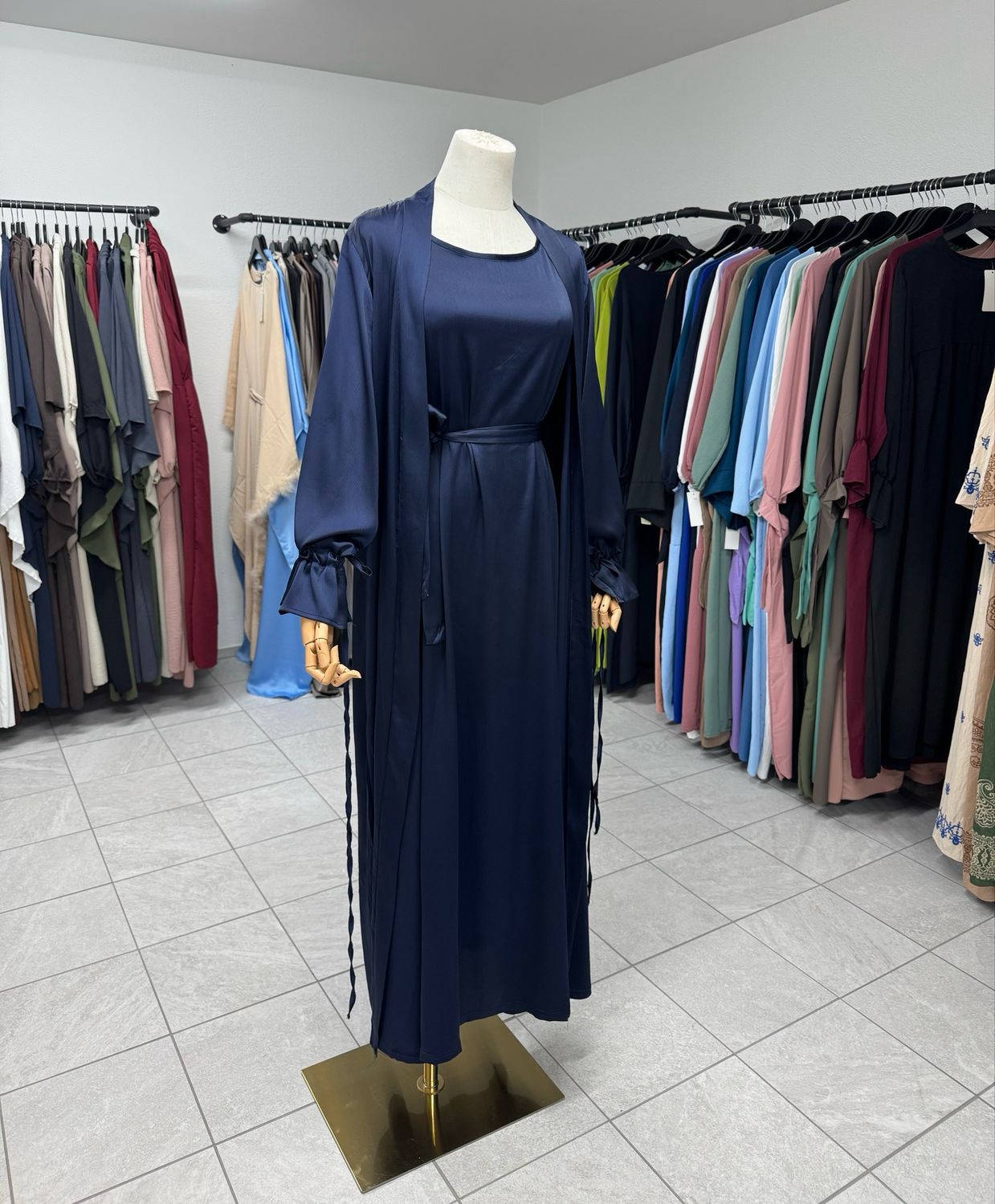 MIYAH ABAYA navy blue