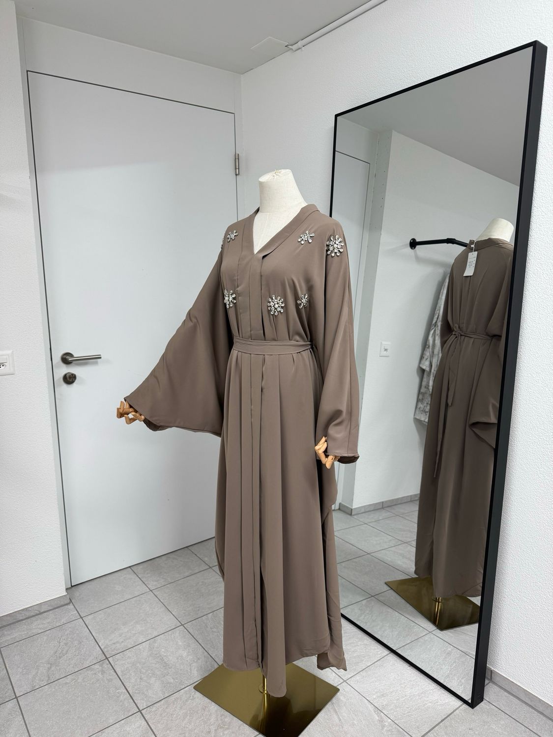 ALIYAH ABAYA taupe