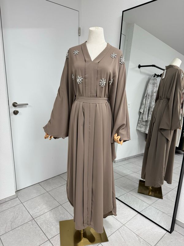 ALIYAH ABAYA taupe