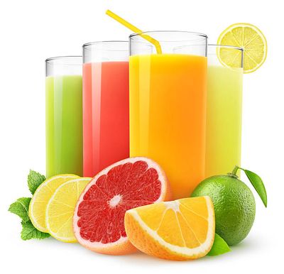 Fresh And Natural Juice.