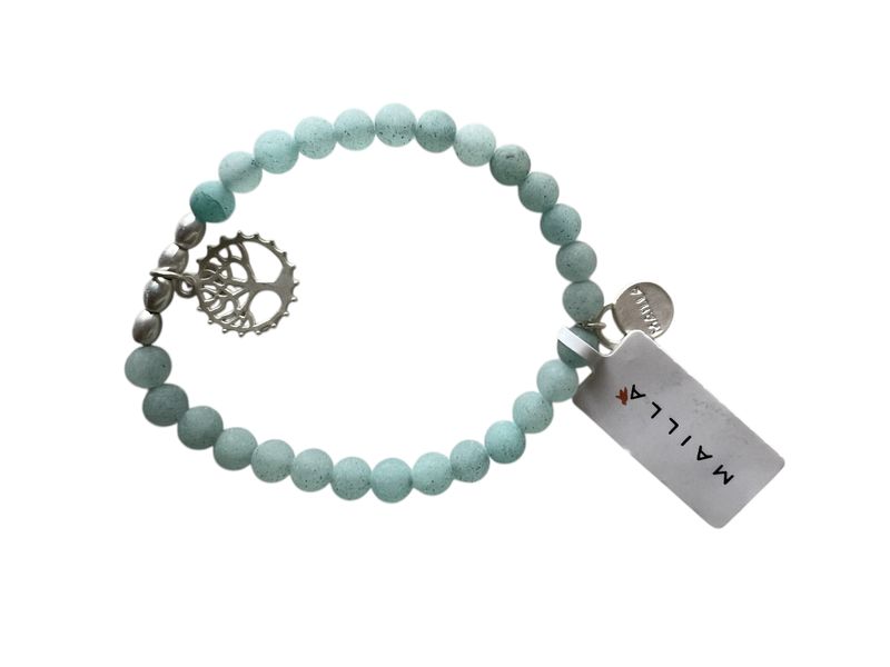Perlenarmband mint