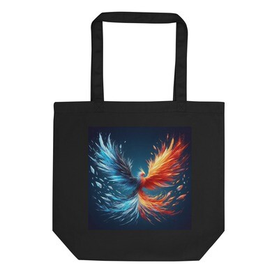 Phoenix - Fire and Ice style 2244 Eco Tote Bag