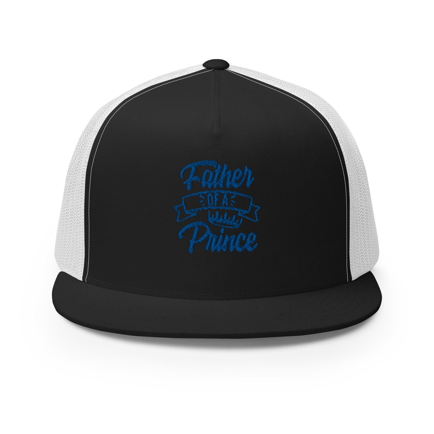 FATHER OF A PRINCE EMBROIDERED Trucker Cap