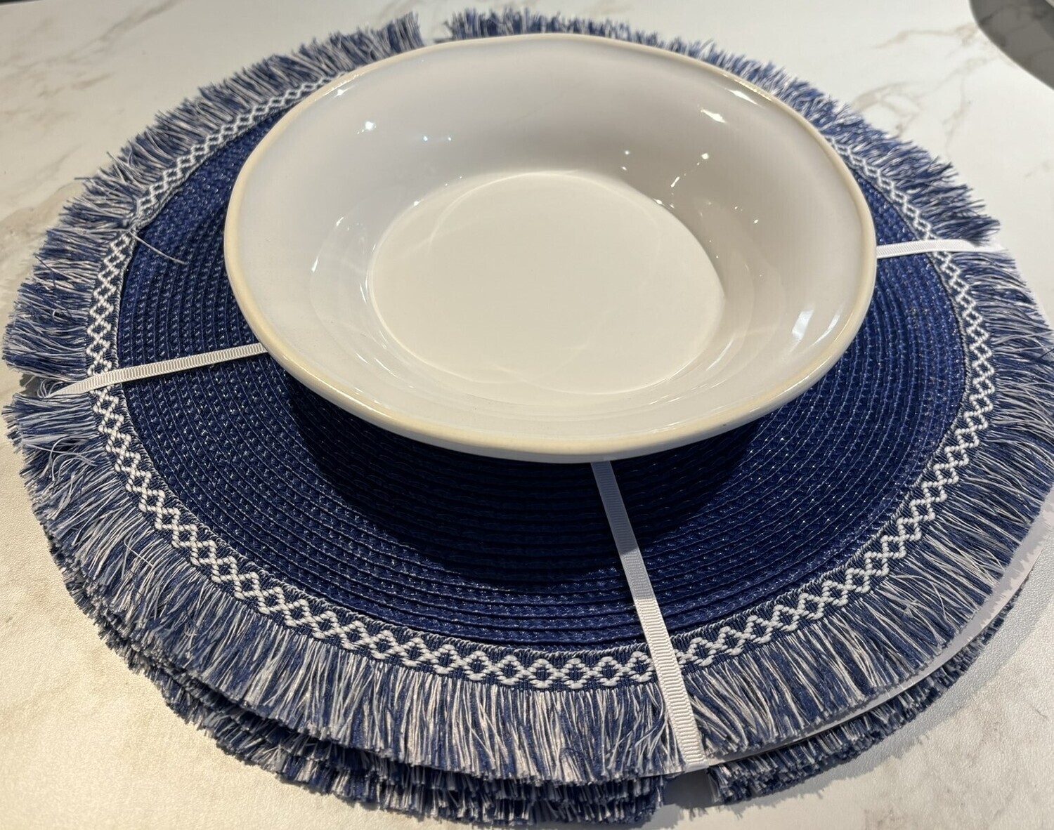 Vietri Chroma White Pasta Bowl