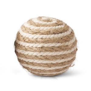 Tan And Cream Seagrass Ball