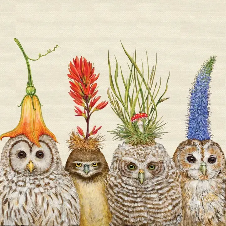 Cocktail Napkin - Big Hat Night