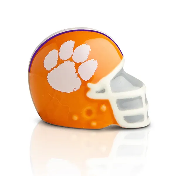 Nora Fleming Minis Clemson Helmet