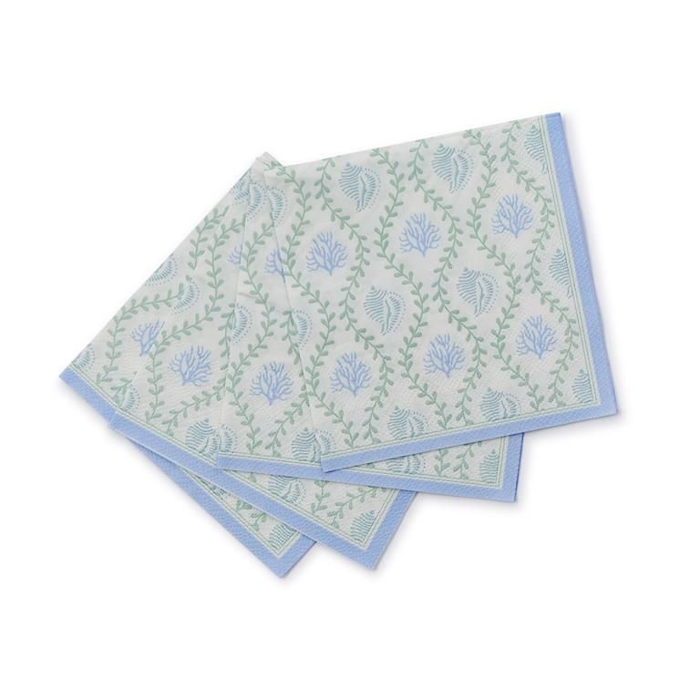 Coastal Paper Cocktail Napkin - Pack of 30