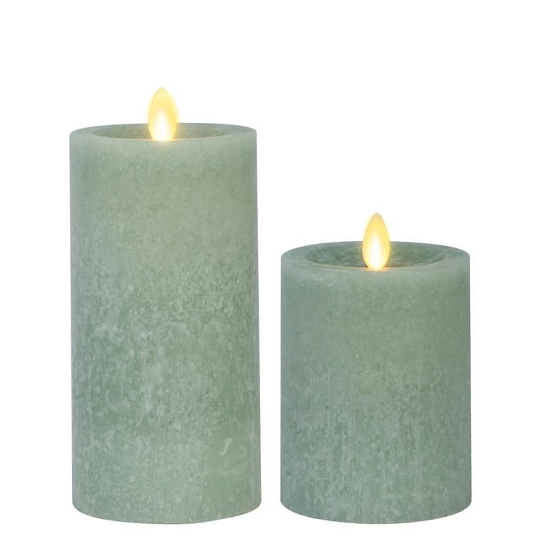 Iceberg Green Luminara Candle