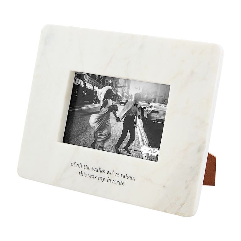 All The Walks Marble Frame 4x6