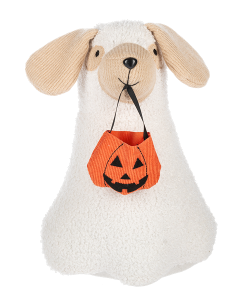 Dog Trick Or Treat Figurine