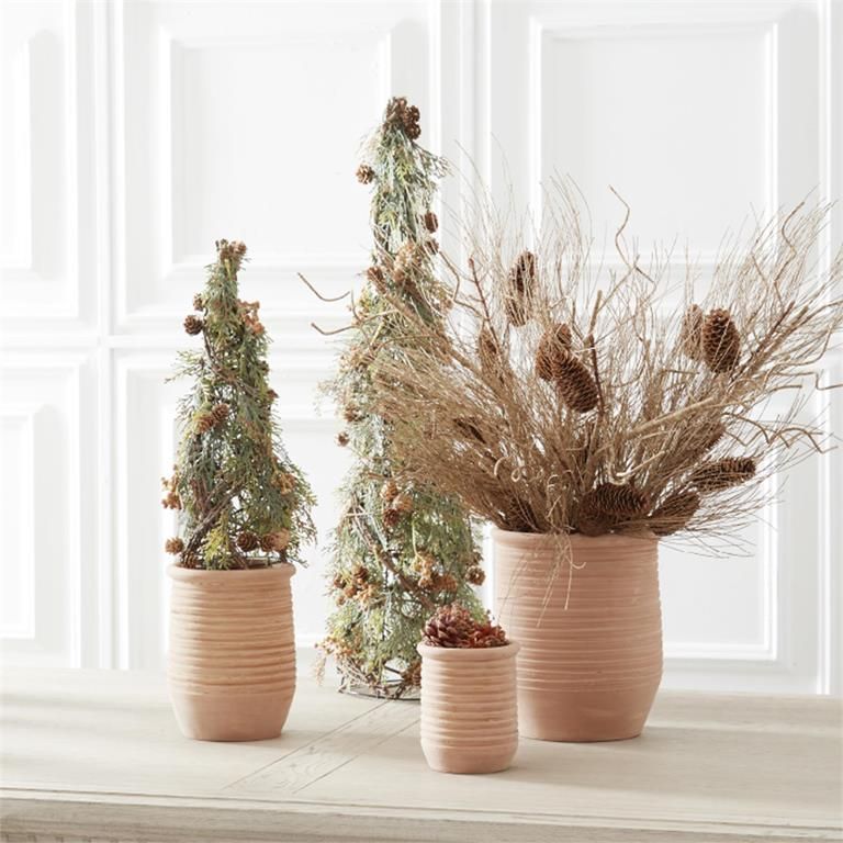 34 Inch Pine Branch With Pinecone