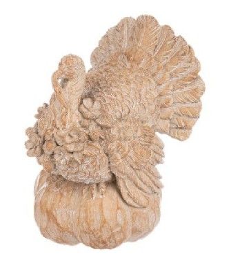 Natural Turkey Figurine