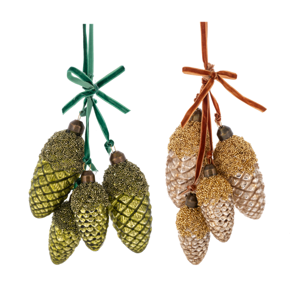Pinecone Cluster Ornament
