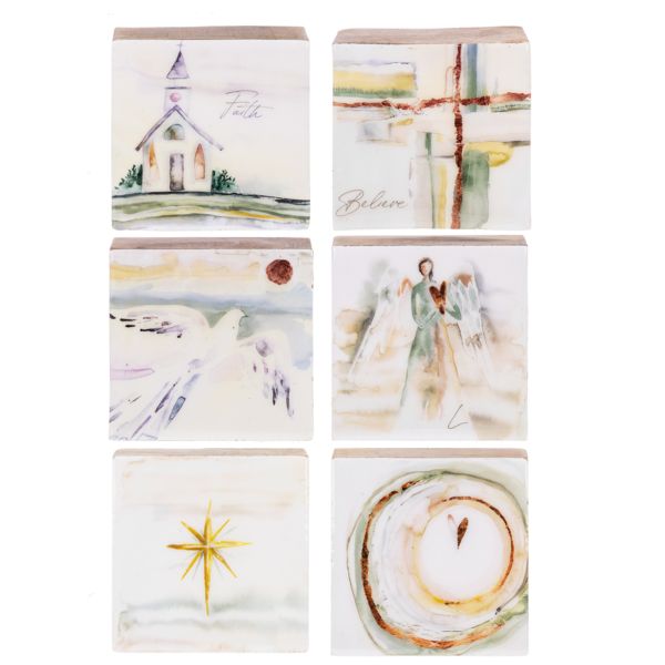 Inspirational Blocks Enameled