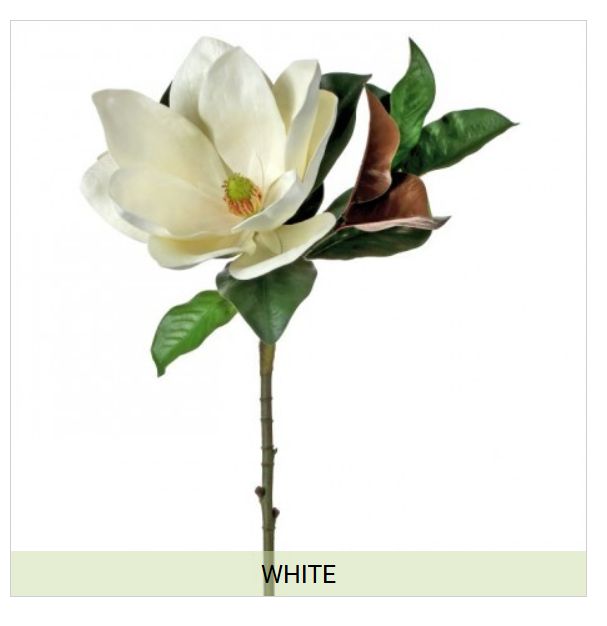 33 Inch Grand Magnolia Blossom Stem