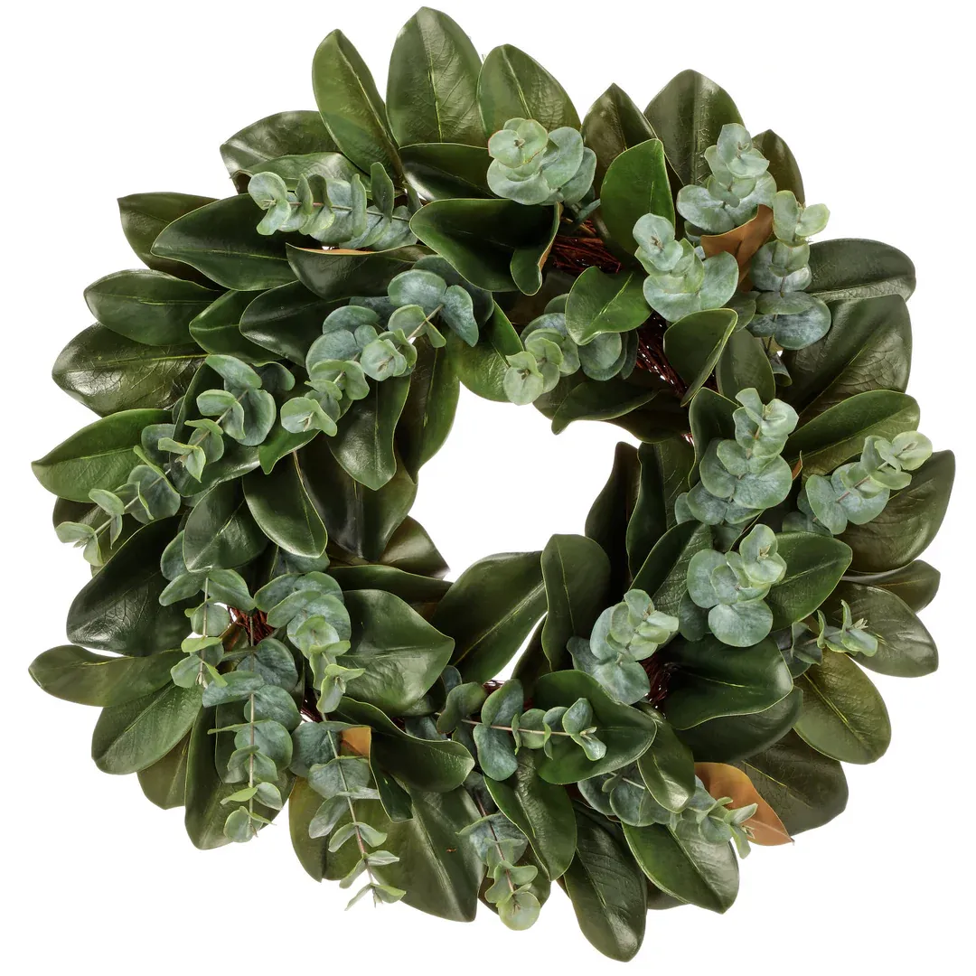 26 Inch Magnolia And Eucalyptus Wreath