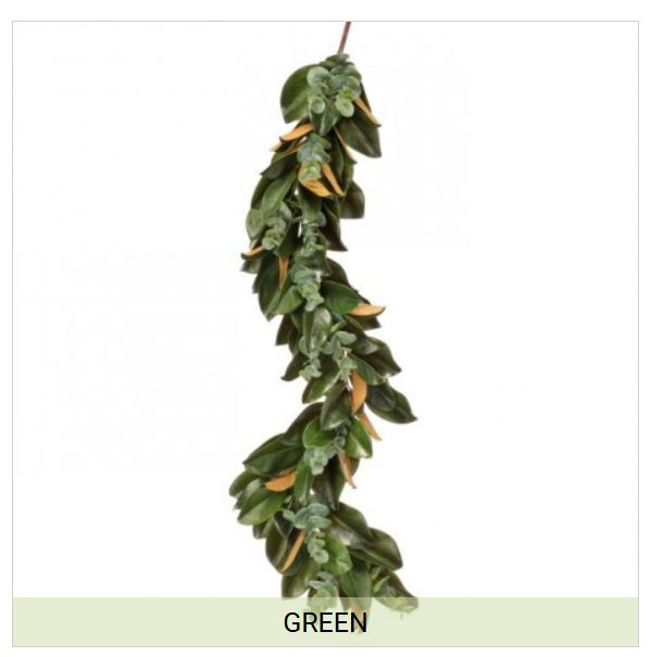 48 Inch Magnolia And Eucalyptus Garland