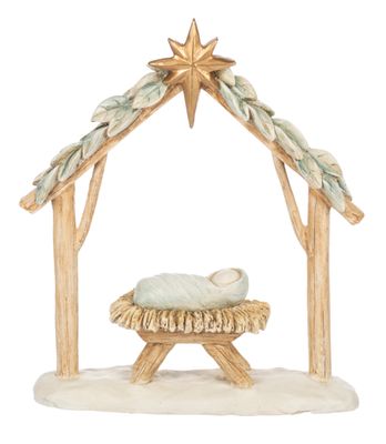 Baby Jesus In Manger Figurine