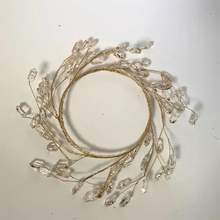 Amethyst Gem Candle Ring