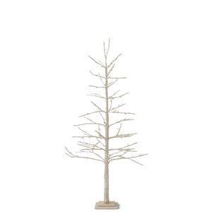 5 Foot Gold Glitter Led Tree