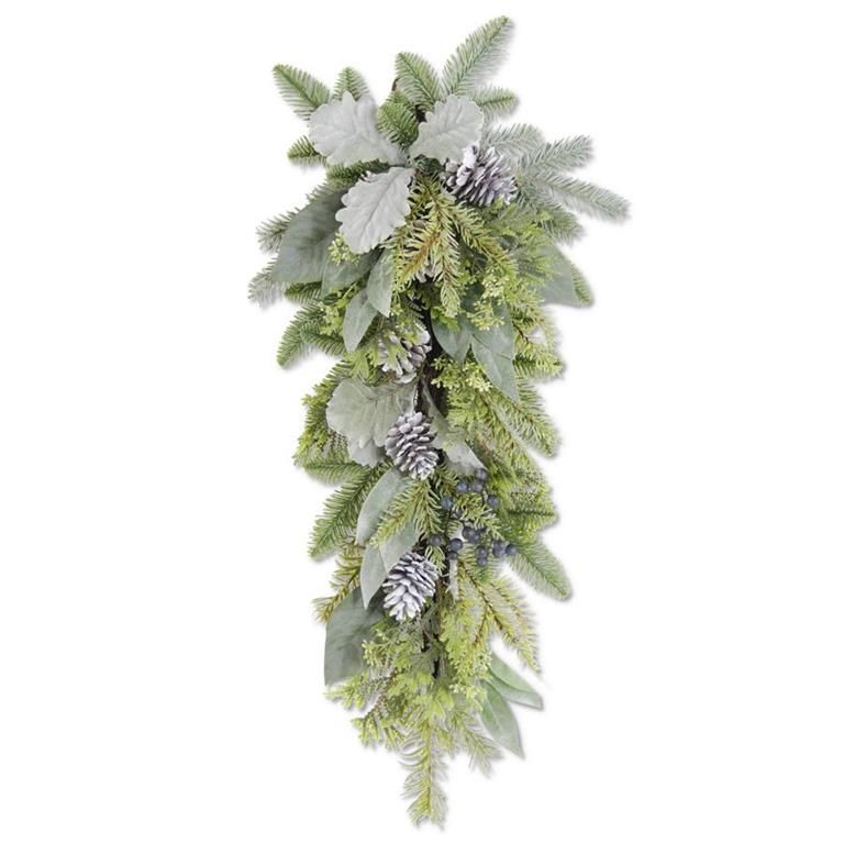 Pine Swag With Pinecones, Berries