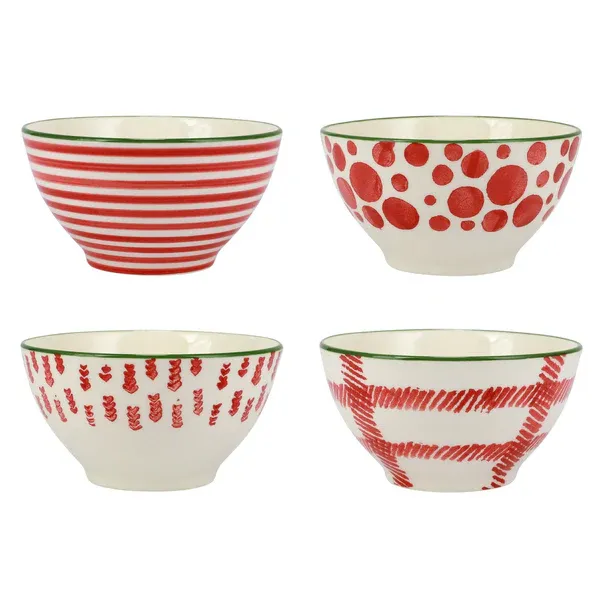 Vietri Mistletoe Cereal Bowl