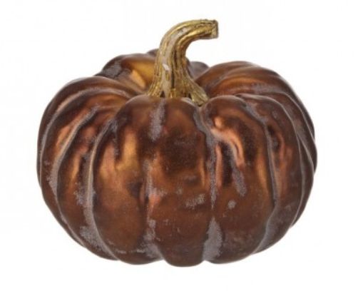 Bronze Metallic Pumpkin