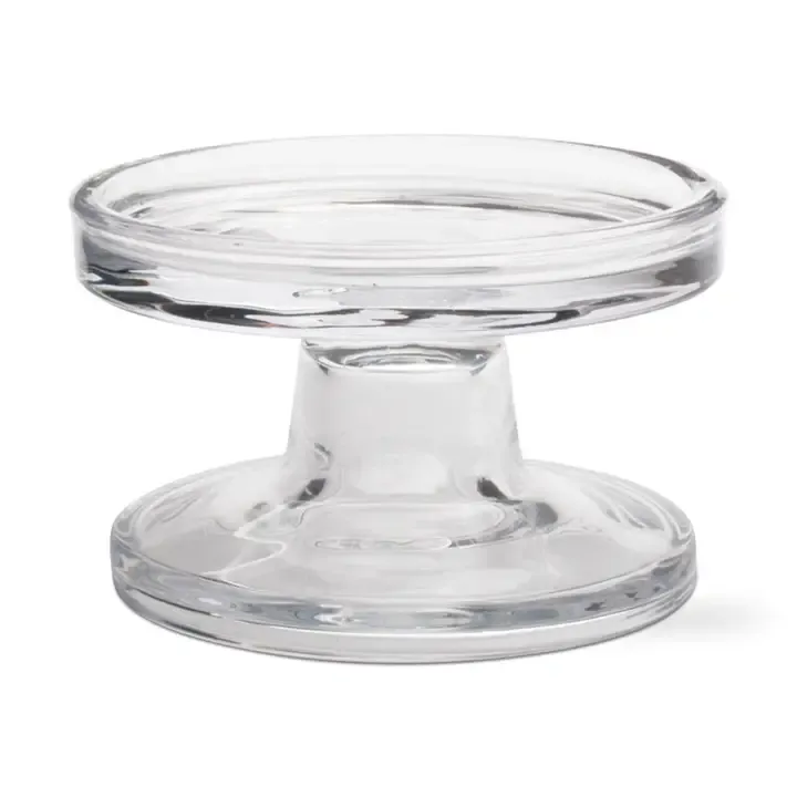 Bobbin Reversible Glass Candle Holder
