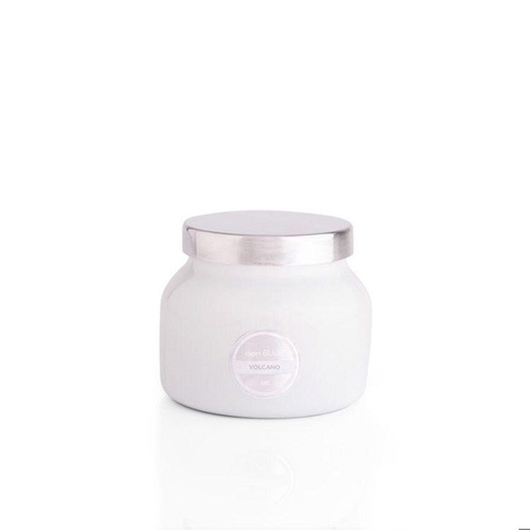 Volcano White 8oz Jar Candle