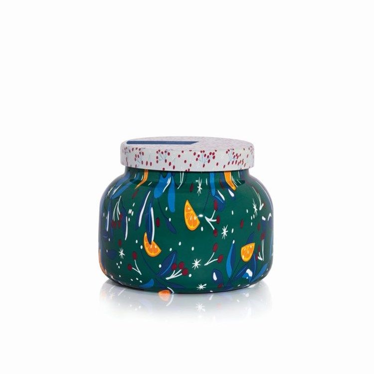 19oz Holiday Pattern Capri Blue Candle