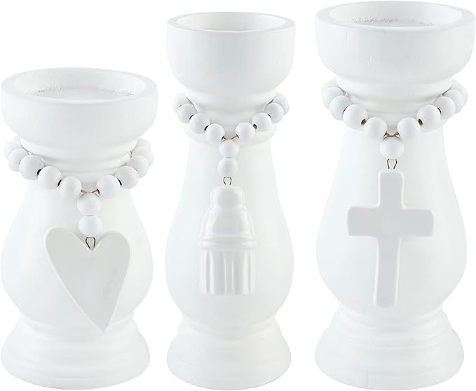 Bead Pendant Paulownia Candle Stick