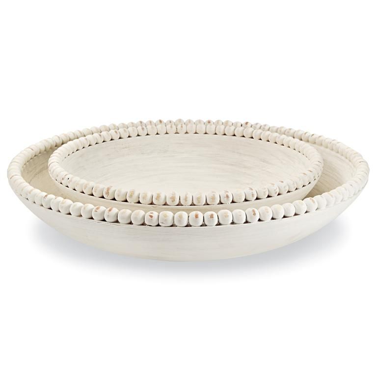 Large Beaded Bowl