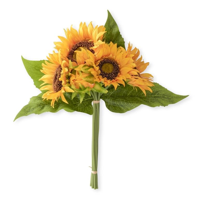 14 Inch Yellow Sunflower Bundle