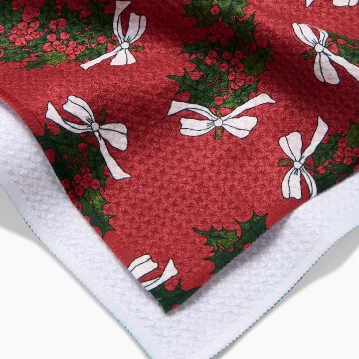Geometry Christmas Tea Towels