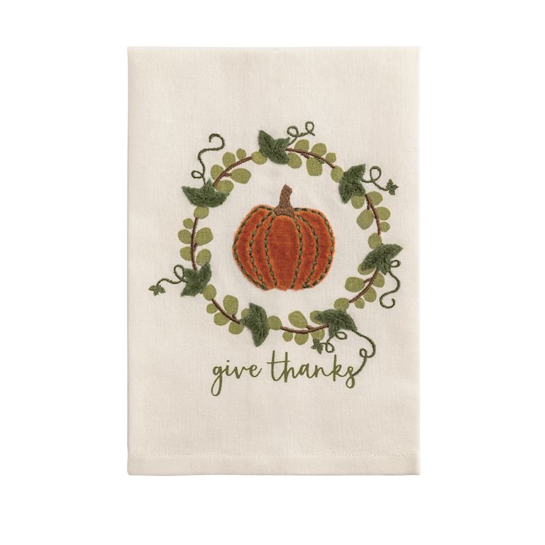 Wreath Velvet Towel