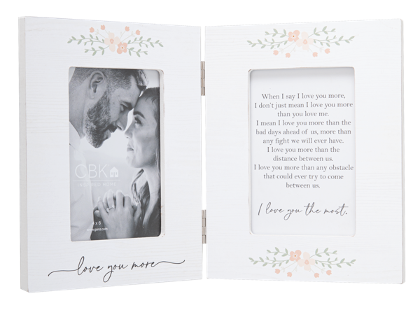 Love U More 4x6 Frame