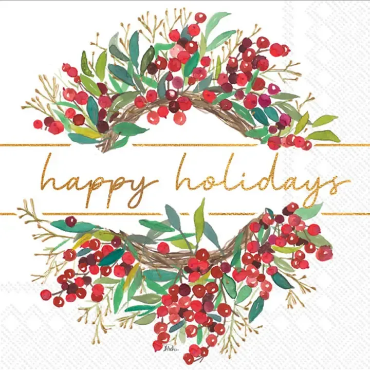 Holiday Cocktail Napkins