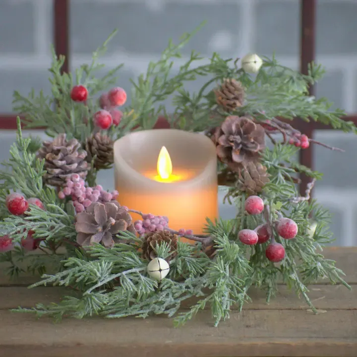 Christmas Eve 6.5&quot; Inch Candle Ring