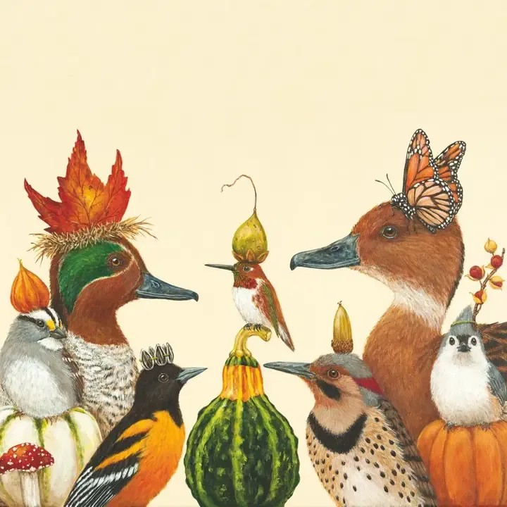 Gather Together Cocktail Napkin