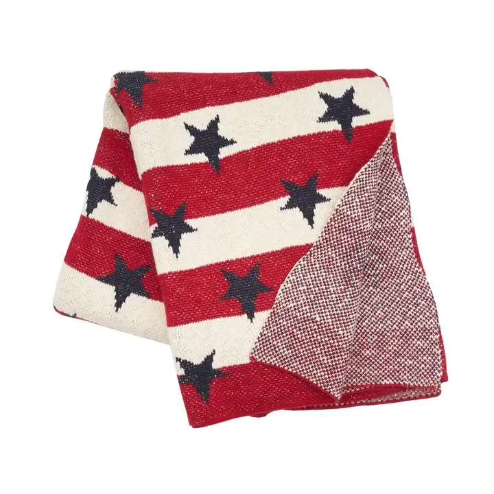 Stars And Stripes Throw