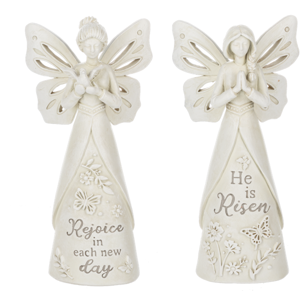 He Is Risen Angel Figurine