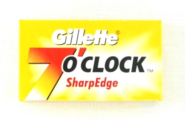 GILLETTE 7 O&#39;CLOCK BLADES #262