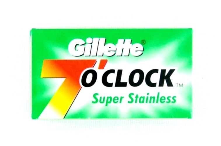 GILLETTE 7 O&#39;CLOCK BLADES #260
