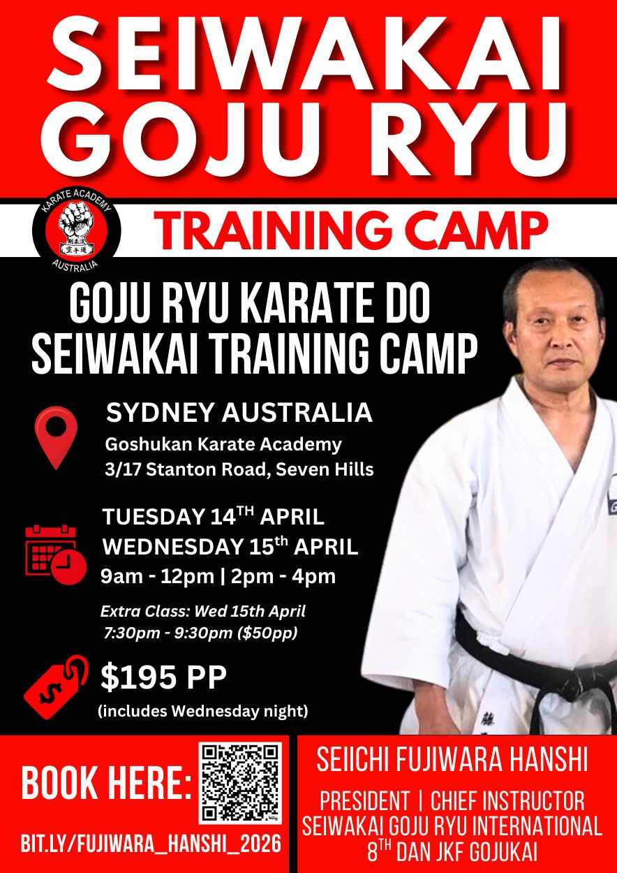 Seiwakai Training camp with Fujiwara Hanshi